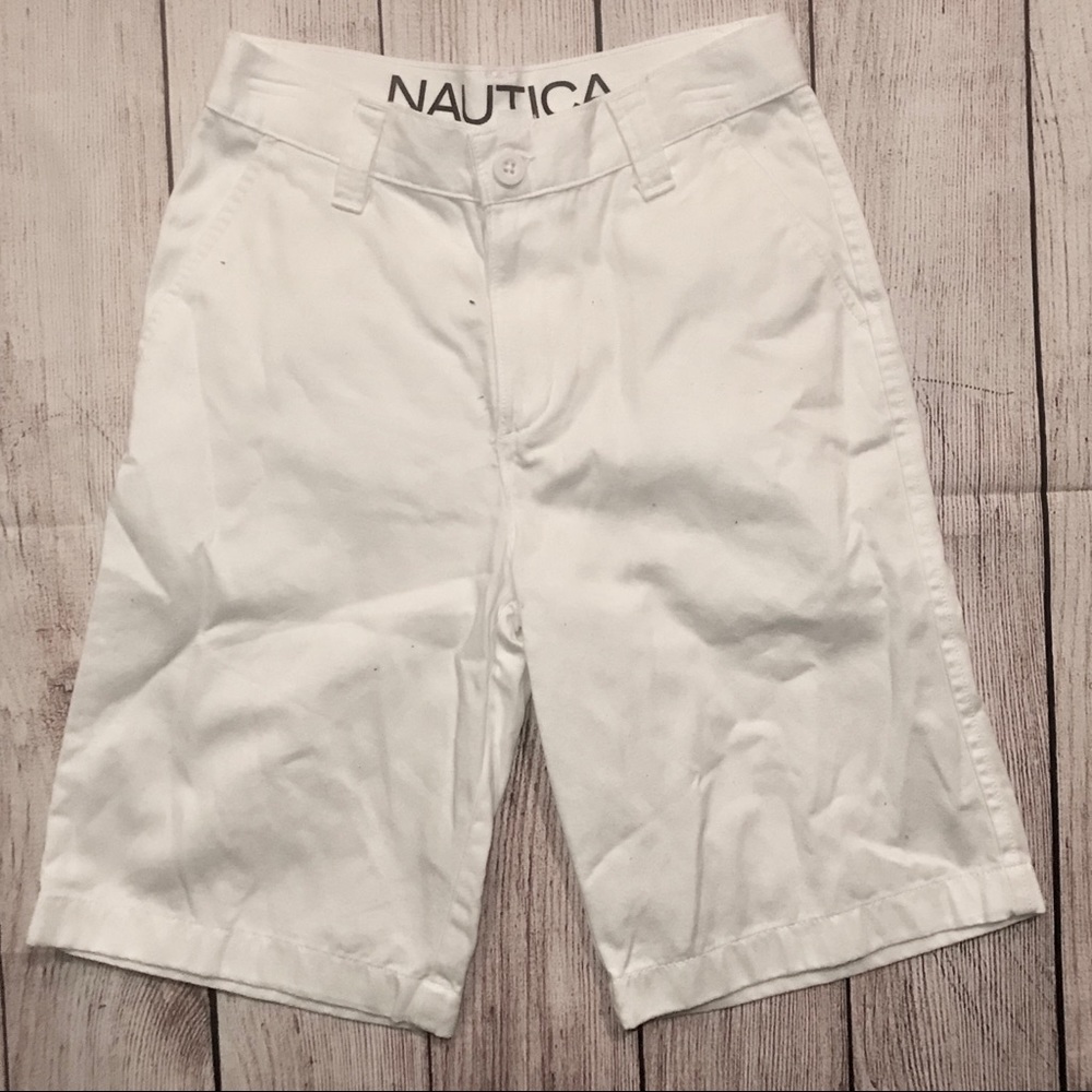 Nautica Boys White Shorts